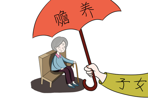 赡养费子女均分吗